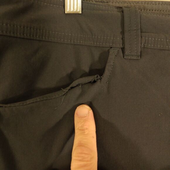 Eddie Bauer First Ascent pants mens 38x32 gray Guide PRo cargo hiking 0554 - Picture 4 of 12